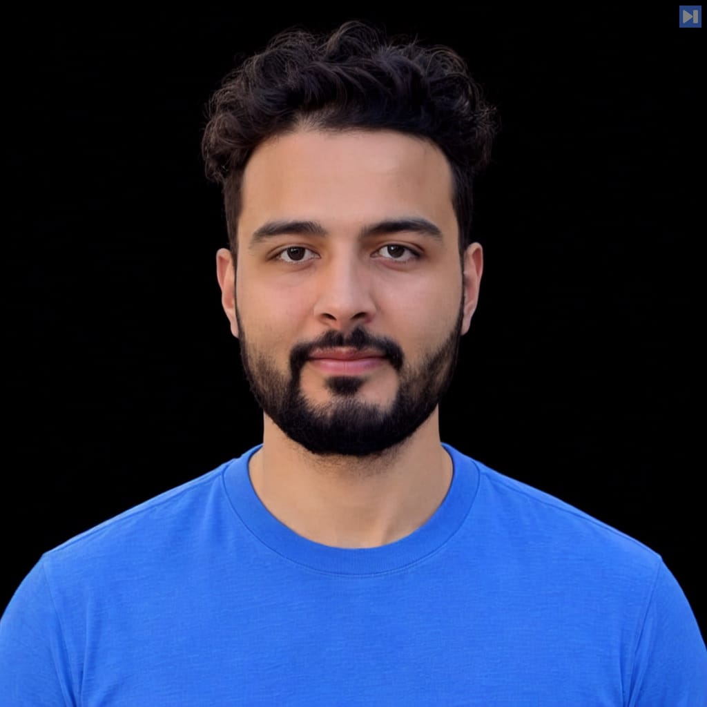 Head-and-shoulders portrait of Alex Cheema against a black background.
