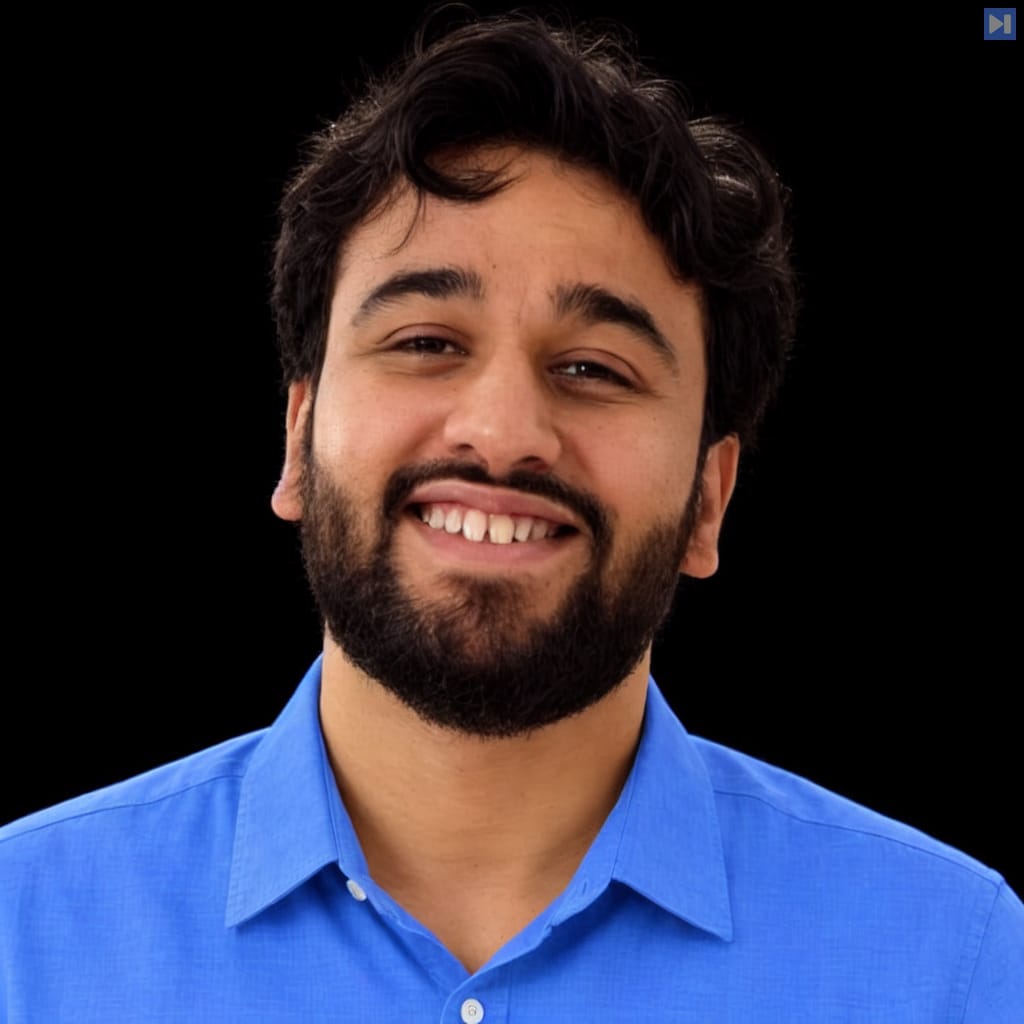 Head-and-shoulders portrait of Anant Shankhdhar against a black background.
