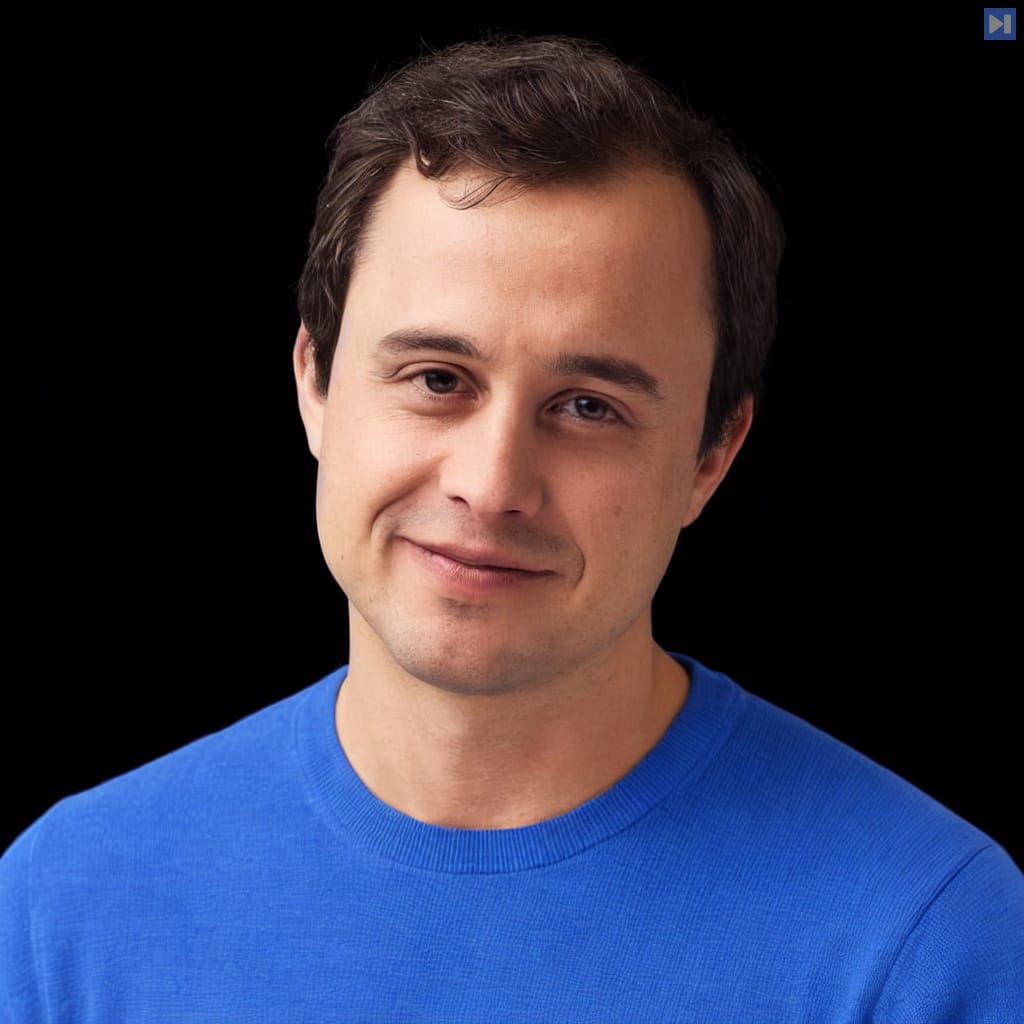 Head-and-shoulders portrait of Augusto Marietti against a black background.