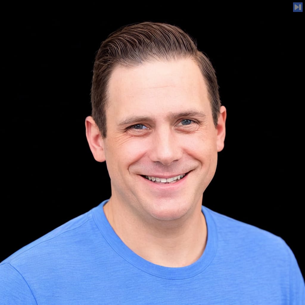 Head-and-shoulders portrait of Ben Cefalo against a black background.