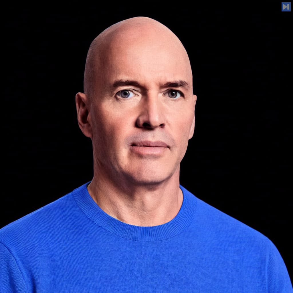 Head-and-shoulders portrait of Ben Horowitz against a black background.