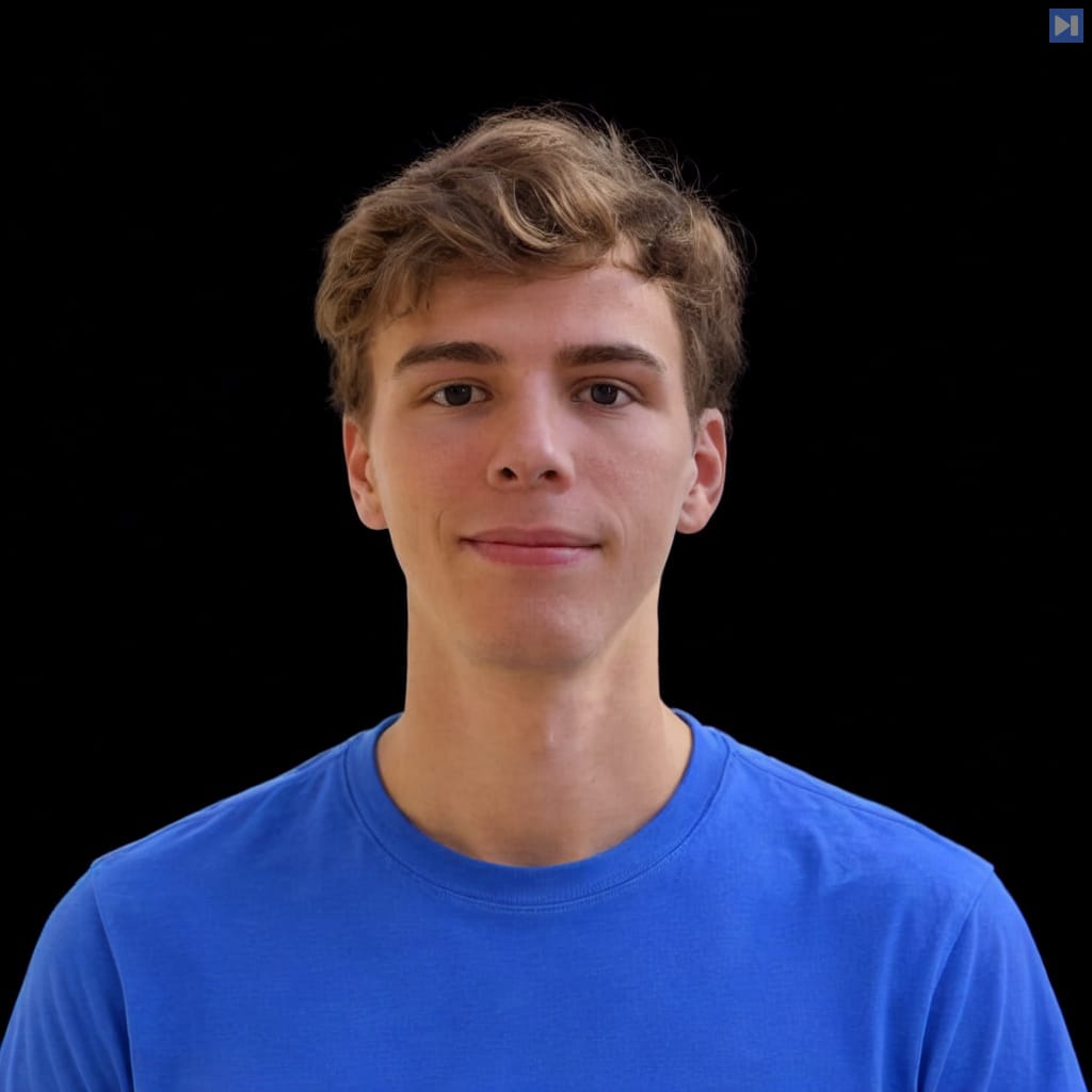 Head-and-shoulders portrait of Bennet Fenner against a black background.
