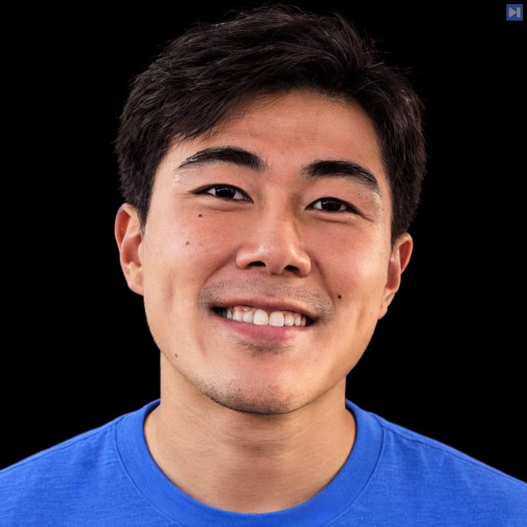 Head-and-shoulders portrait of Bohan Li against a black background.