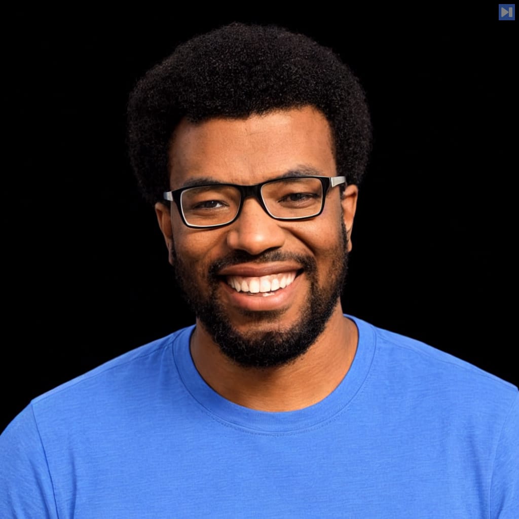 Head-and-shoulders portrait of Brandon Callender against a black background.