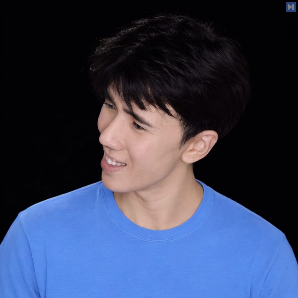 Head-and-shoulders portrait of Brexton Pham against a black background.