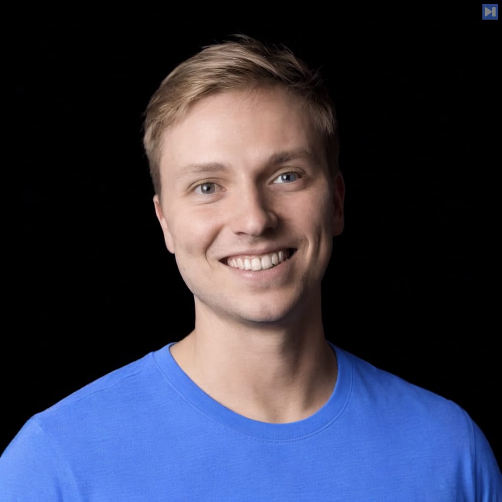 Head-and-shoulders portrait of Dru Knox against a black background.
