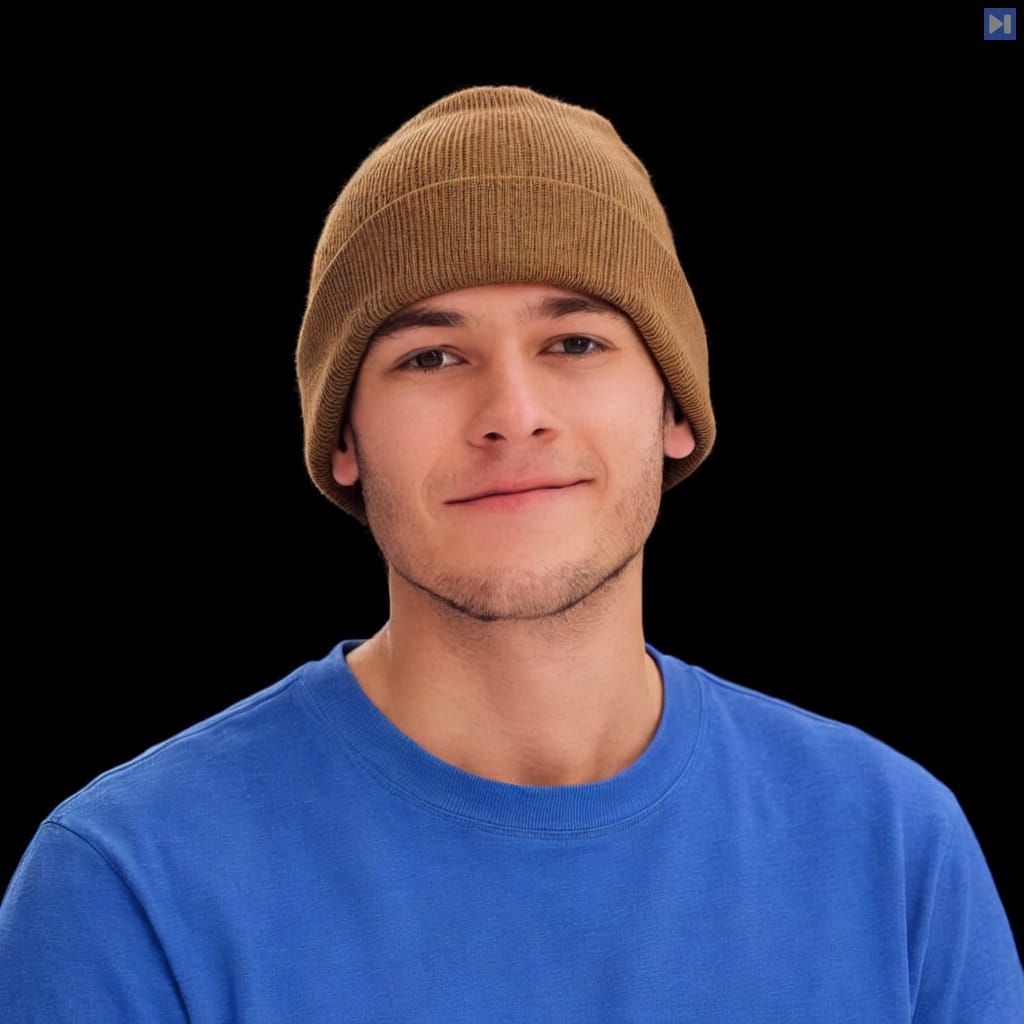 Head-and-shoulders portrait of Felix Umland against a black background.