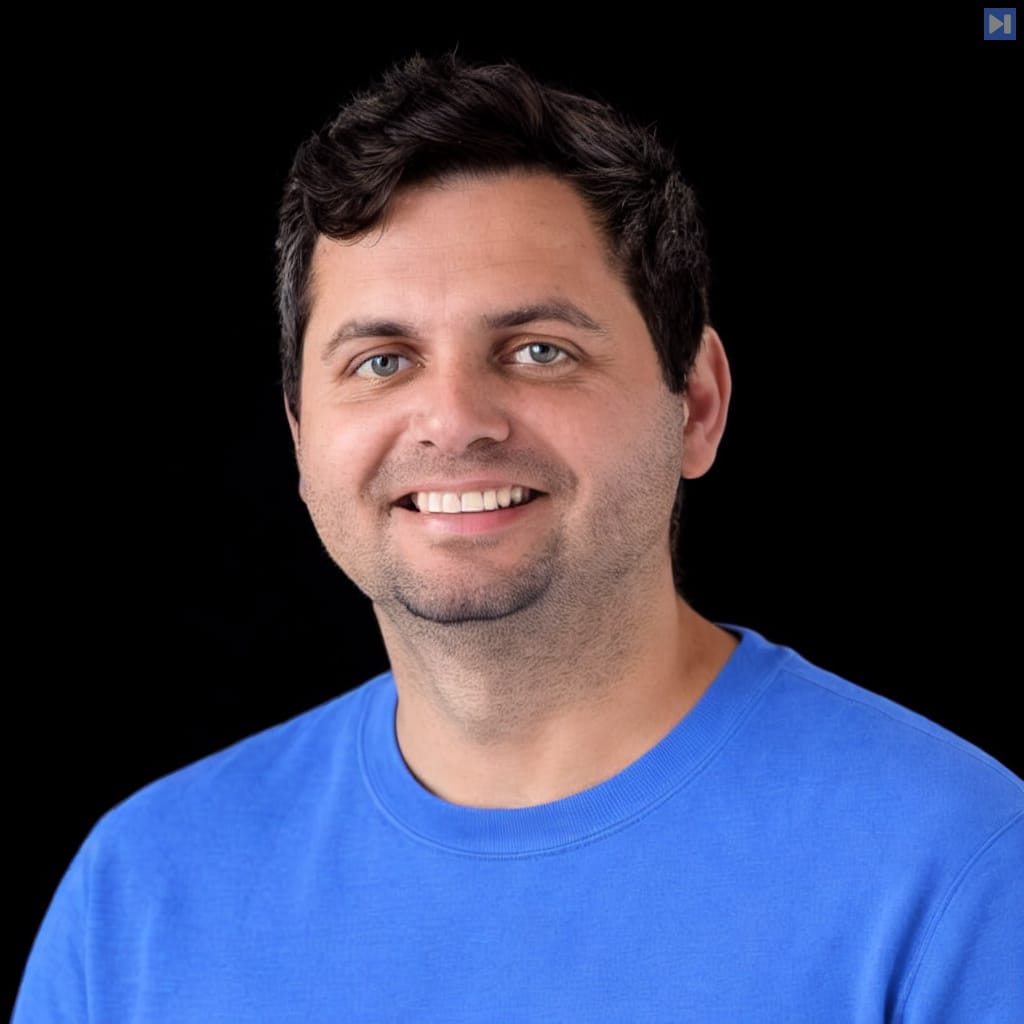 Head-and-shoulders portrait of Gorkem Yurtseven against a black background.
