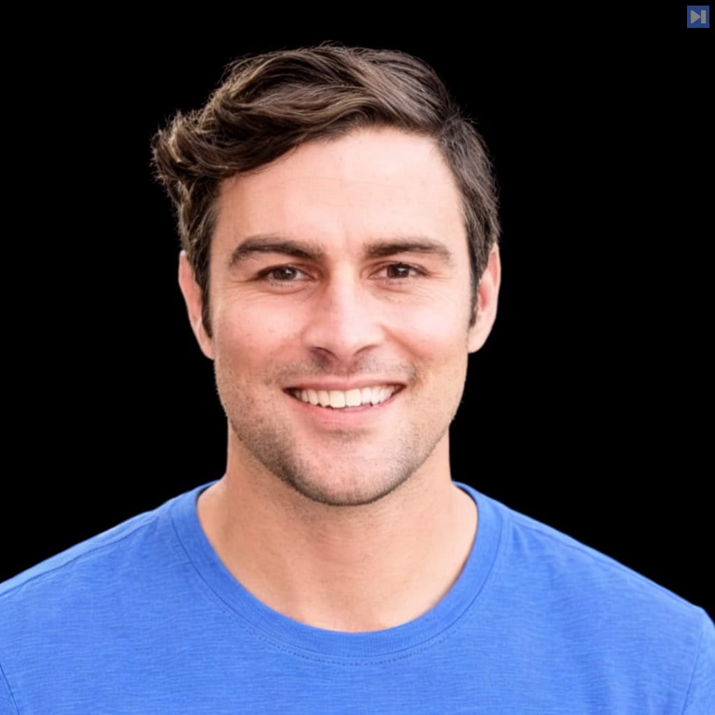 Head-and-shoulders portrait of James Russo against a black background.