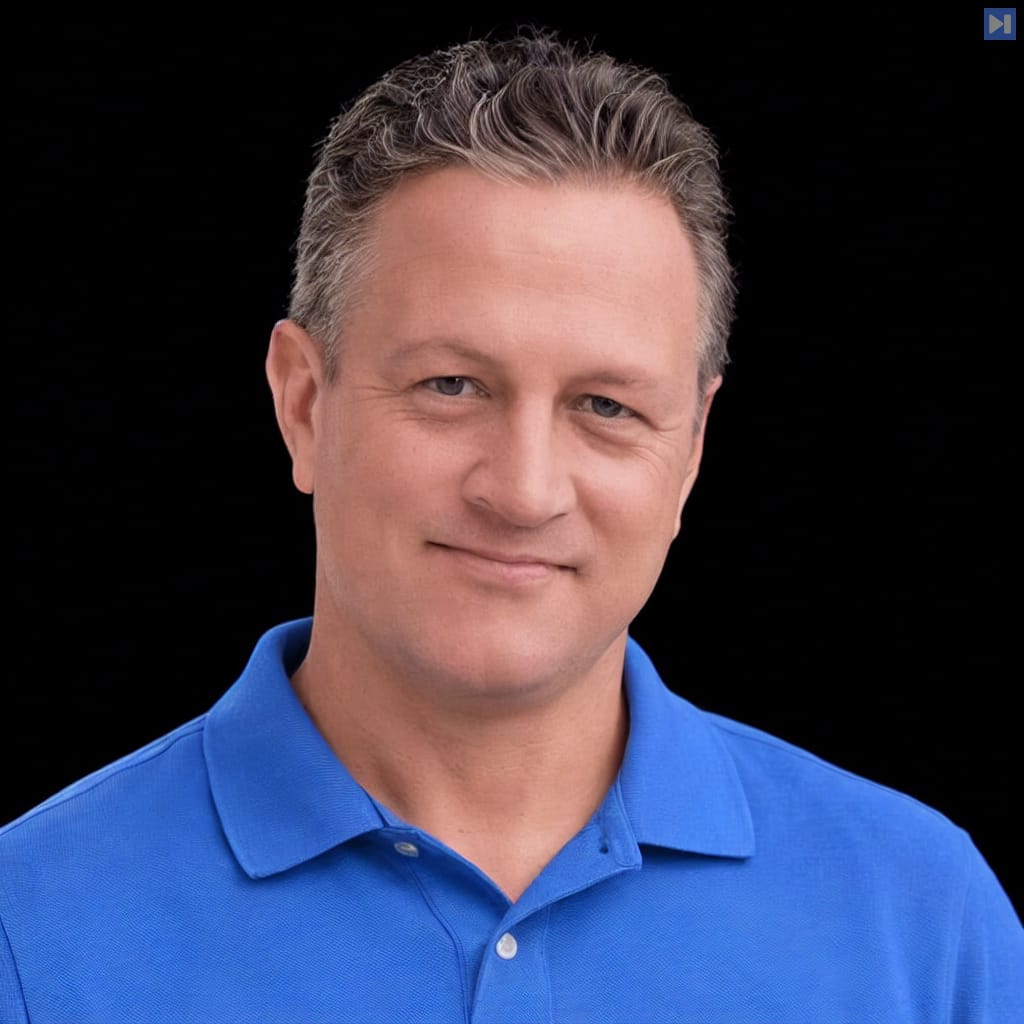 Head-and-shoulders portrait of Jason Lopatecki against a black background.