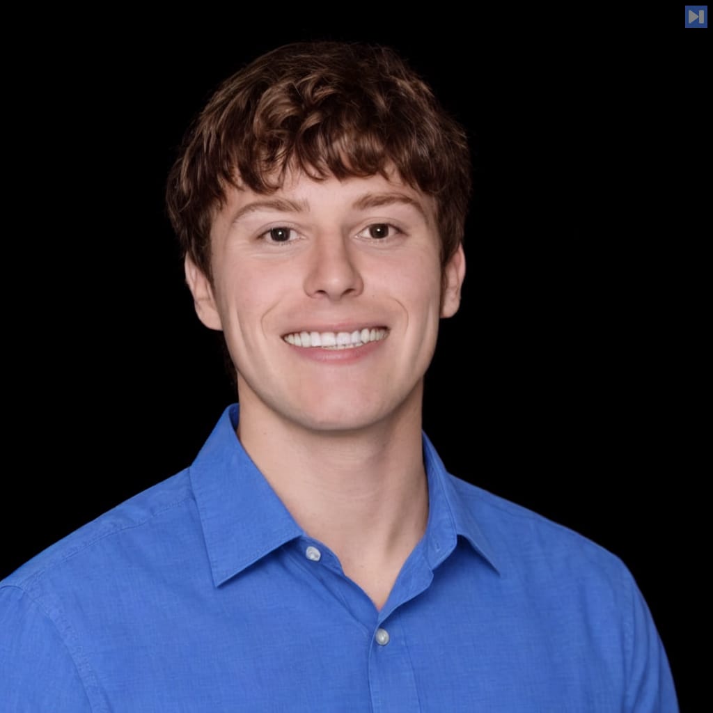 Head-and-shoulders portrait of Laurence Allen against a black background.