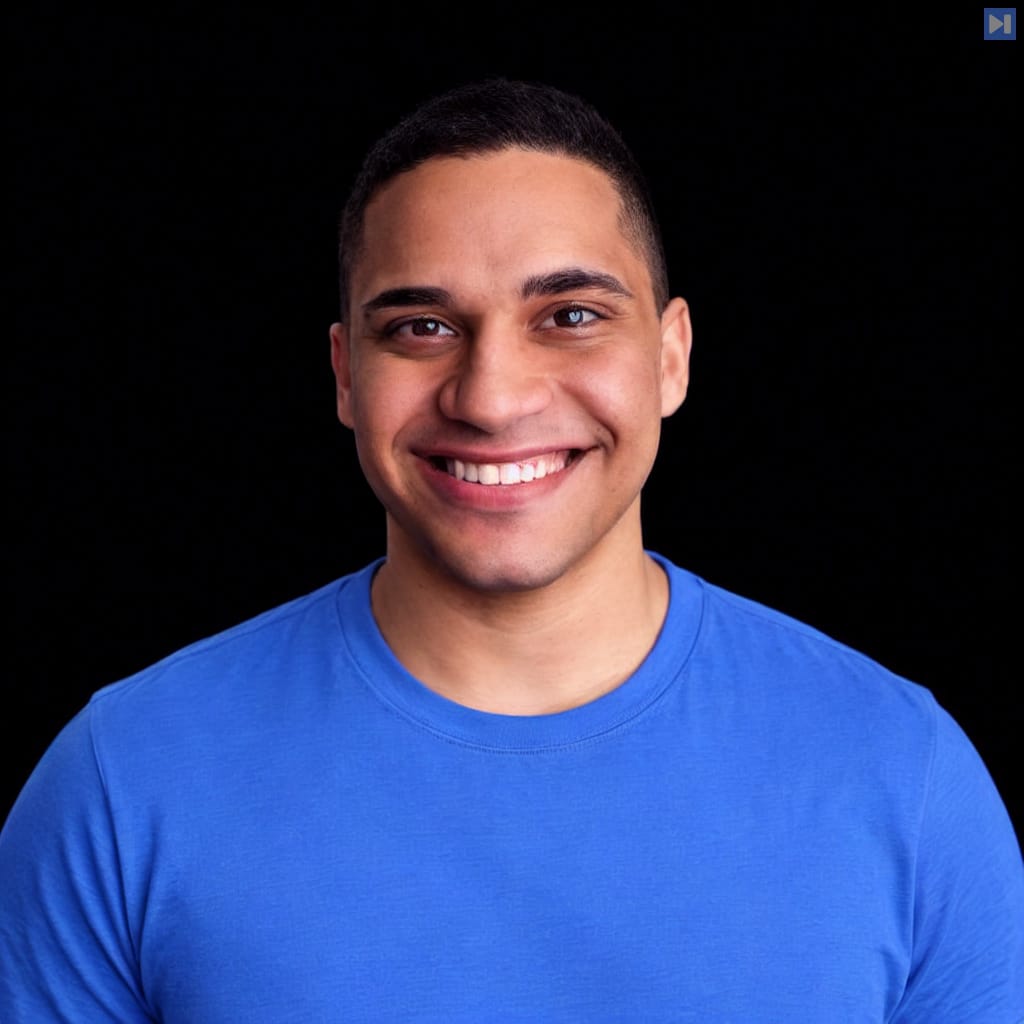 Head-and-shoulders portrait of Mahmoud Abdelwahab against a black background.