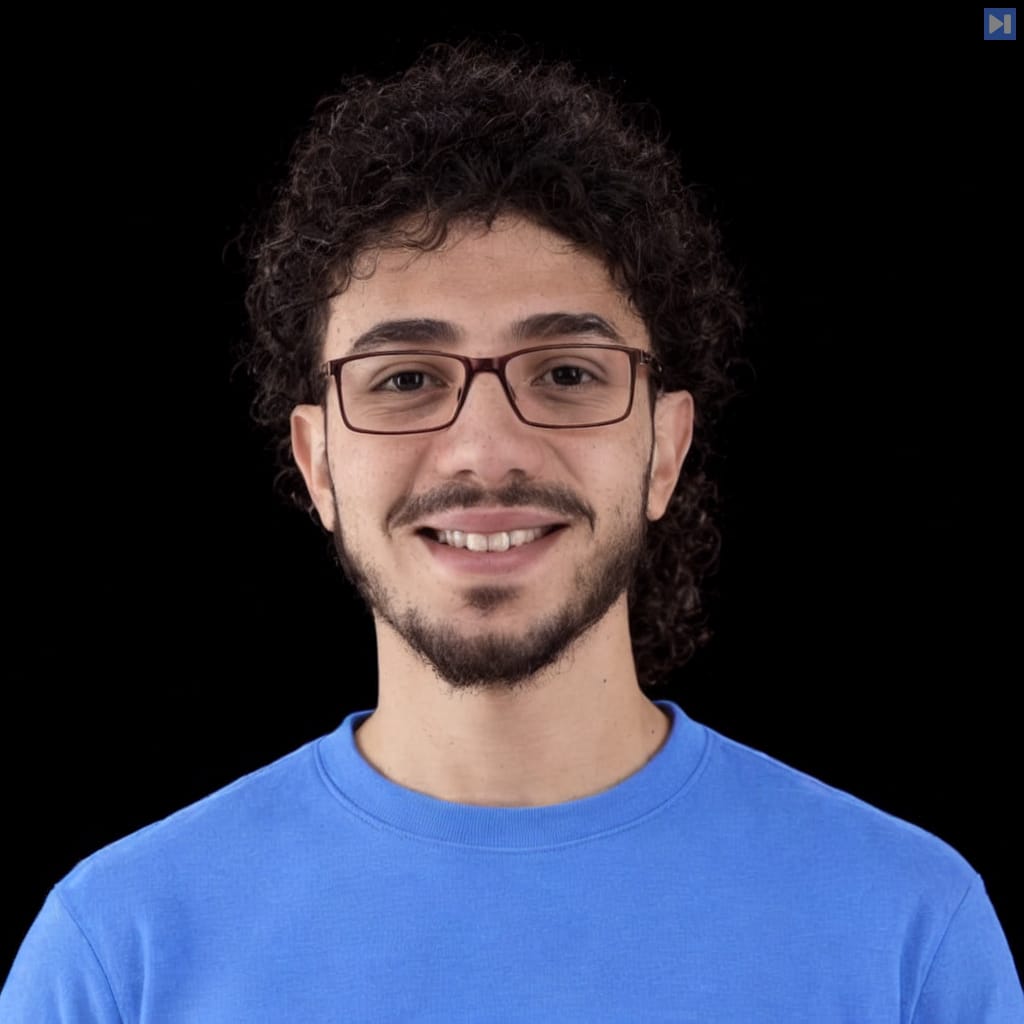 Head-and-shoulders portrait of Omar Alhait against a black background.
