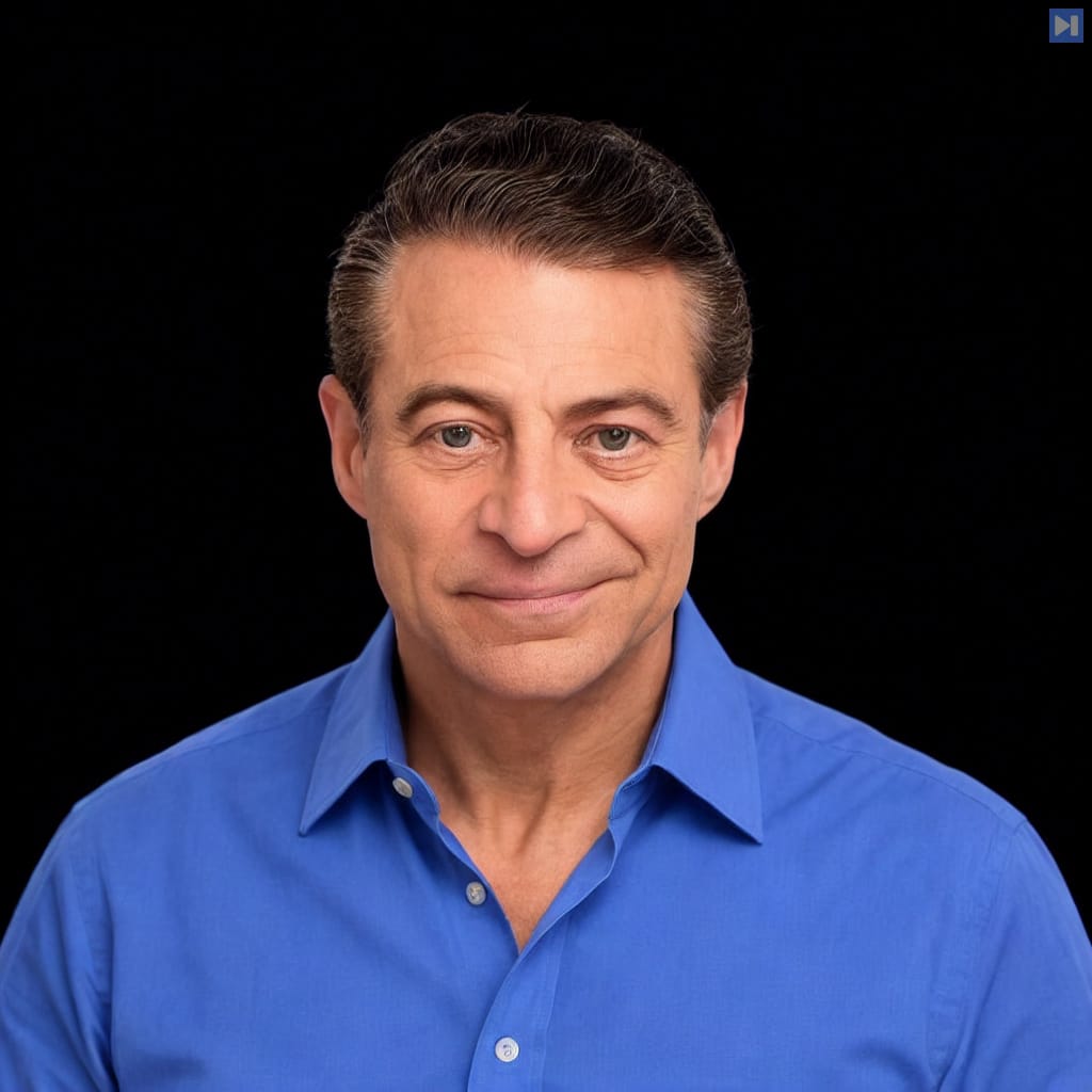 Head-and-shoulders portrait of Peter H. Diamandis against a black background.