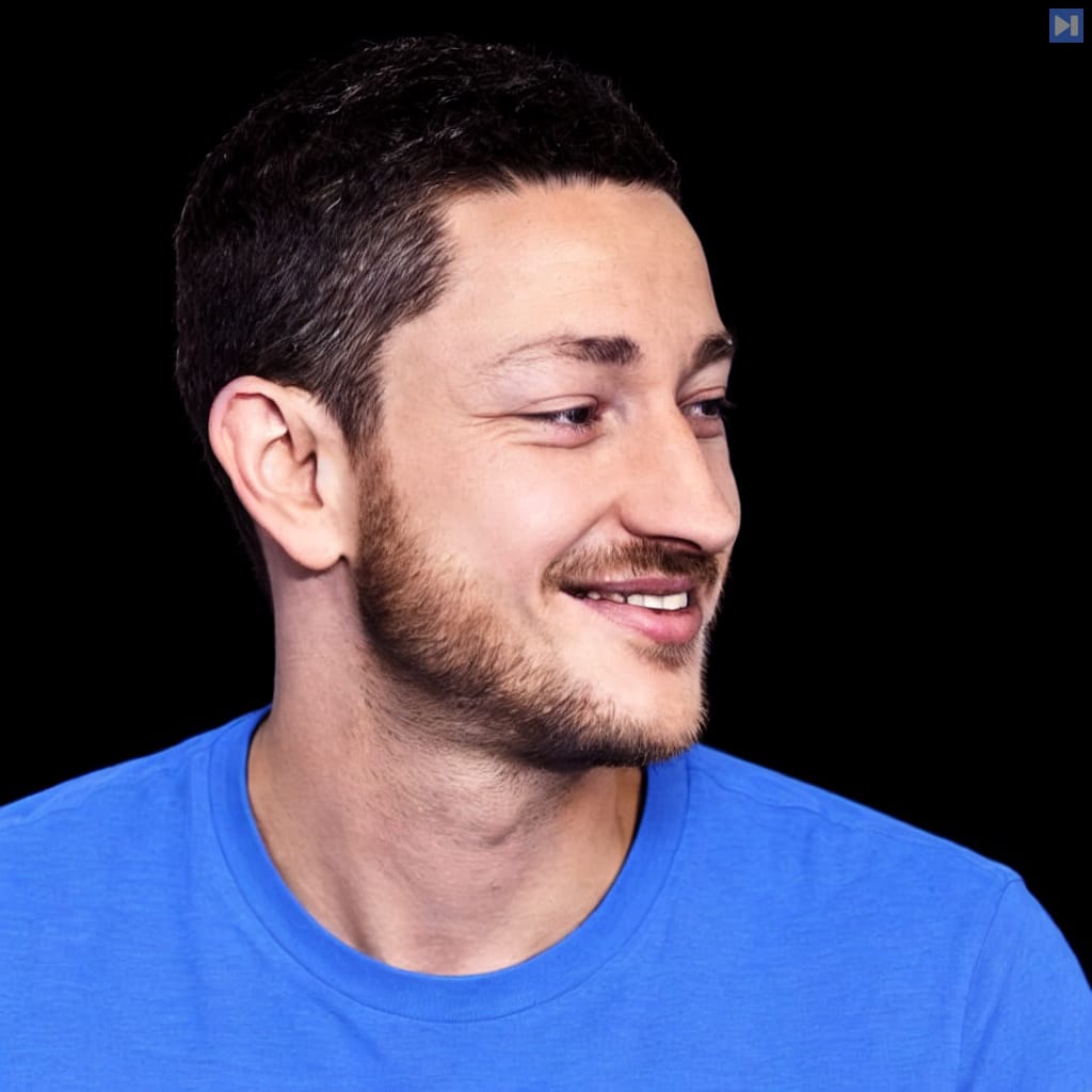 Head-and-shoulders portrait of Peter Steinberger against a black background.