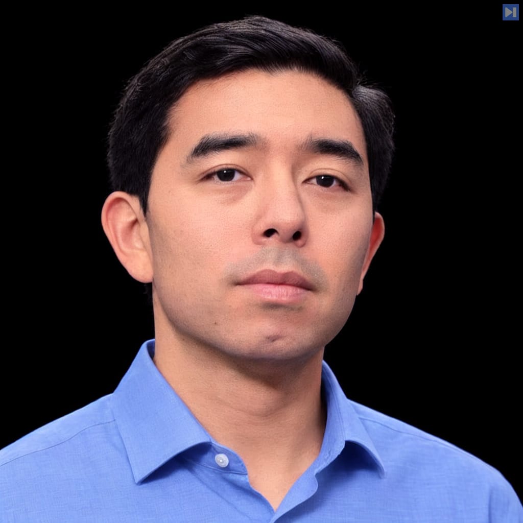Head-and-shoulders portrait of Rob Henderson against a black background.