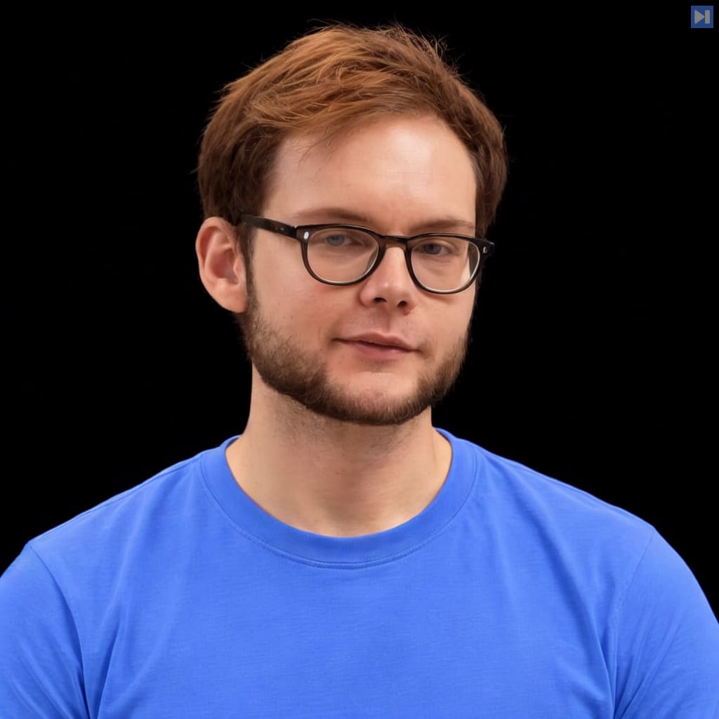 Head-and-shoulders portrait of Rudolf Laine against a black background.