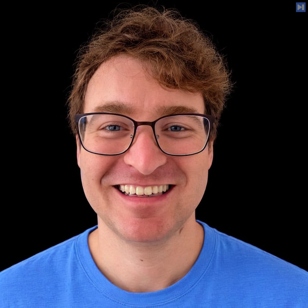 Head-and-shoulders portrait of Ryan Lopopolo against a black background.