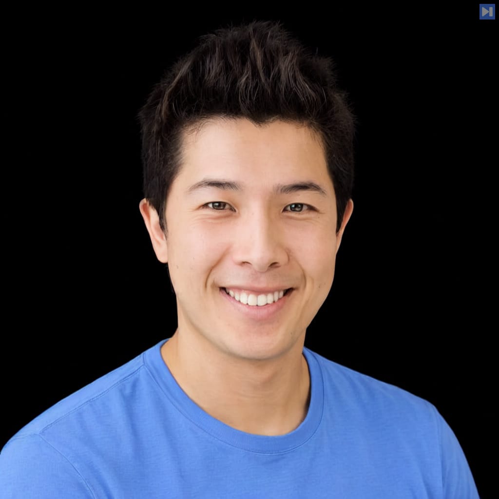Head-and-shoulders portrait of Xander Song against a black background.