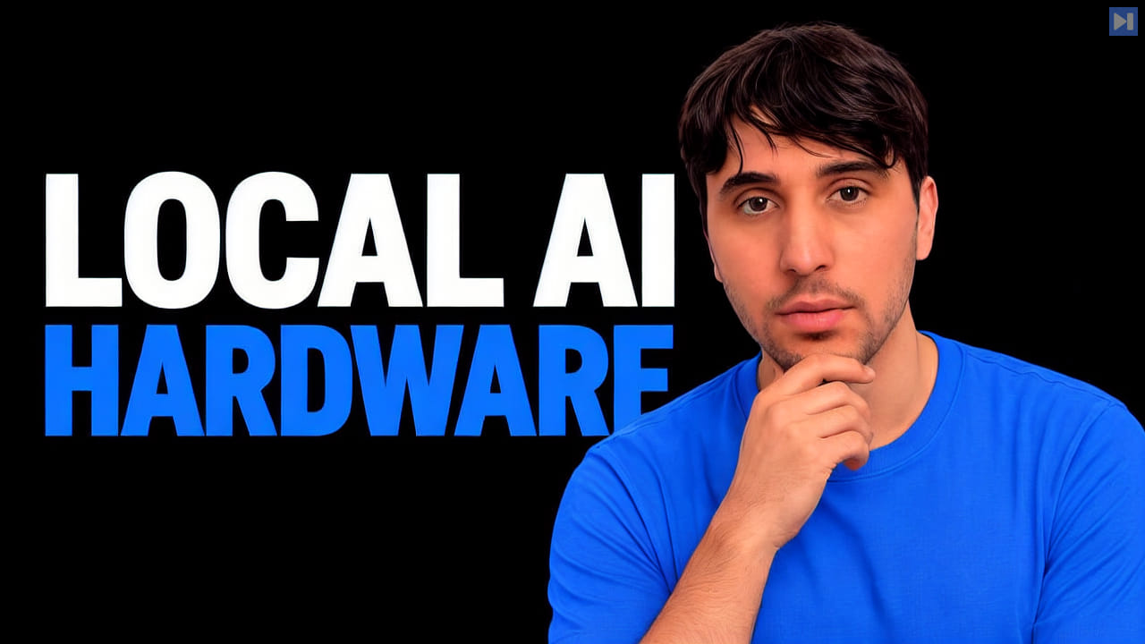 0xSero beside the words LOCAL AI HARDWARE.