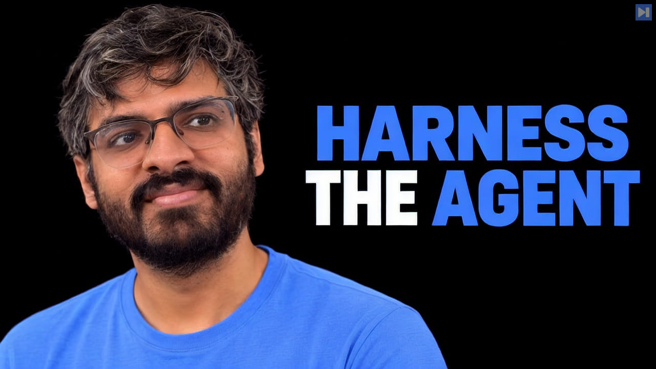 Aditya Bhargava in a blue top beside a bold blue-and-white editorial headline on a black background.