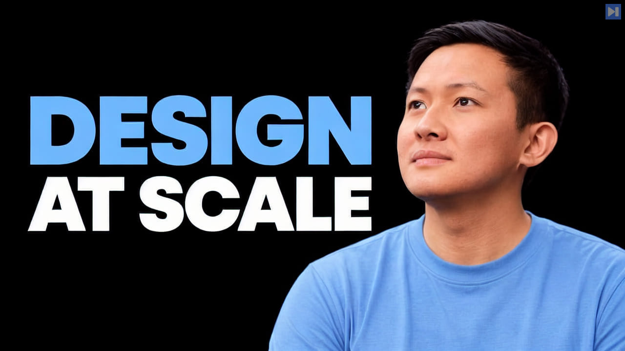 Vincent Wendy discussing reusable design components, conference schedules and AI-assisted production workflows.