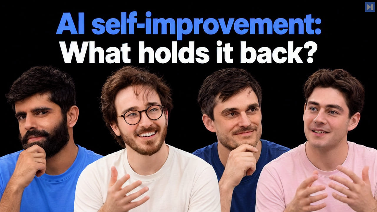 Dwarkesh Patel, Beren Millidge, John Schulman and Charlie O’Neill debate the bottlenecks to recursive AI self-improvement.