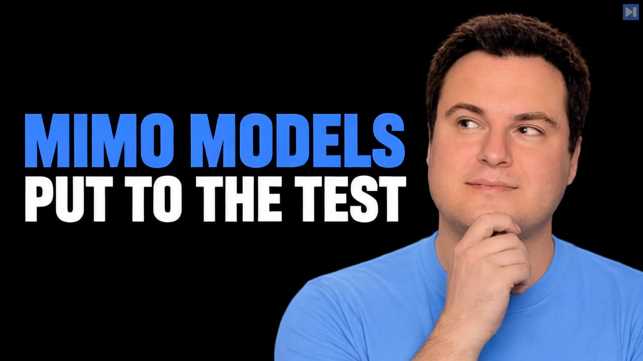 Bijan Bowen in a blue top beside the blue and white headline MIMO MODELS PUT TO THE TEST on black.