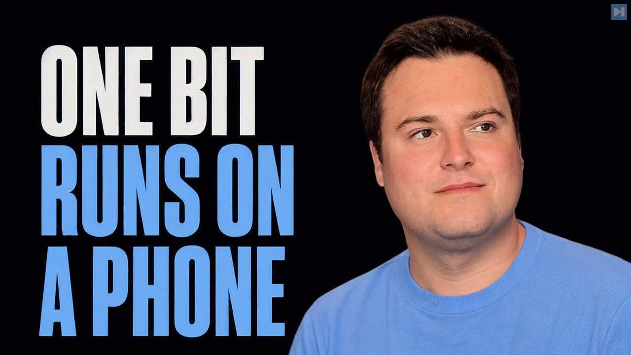 Portrait of Bijan Bowen beside the words One Bit Runs on a Phone