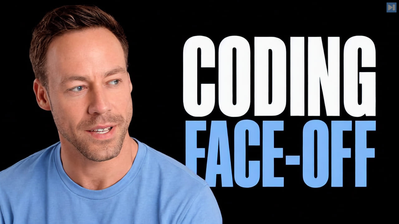 Chase Hannegan beside the headline Coding Face-Off