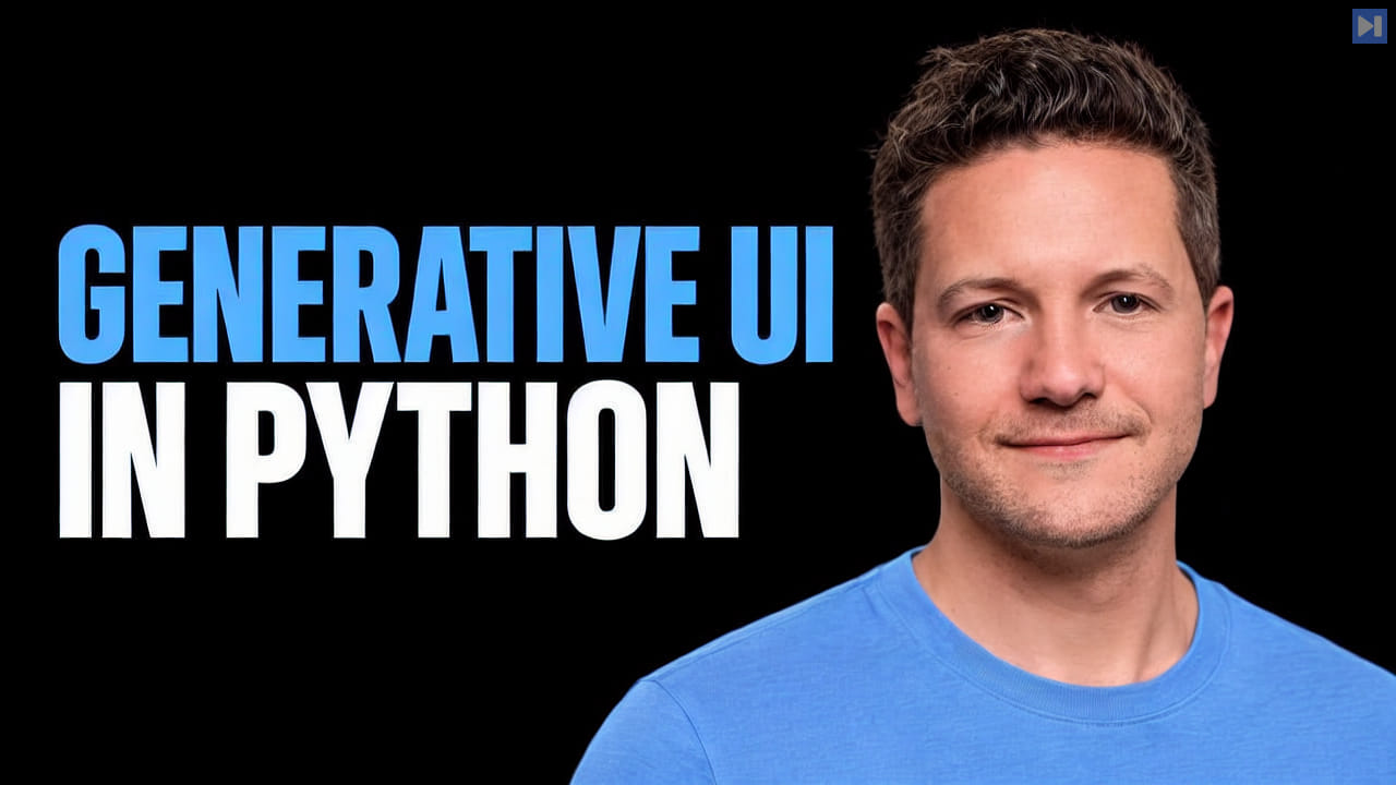 Jeremiah Lowin explaining Python components and generative interfaces for MCP apps