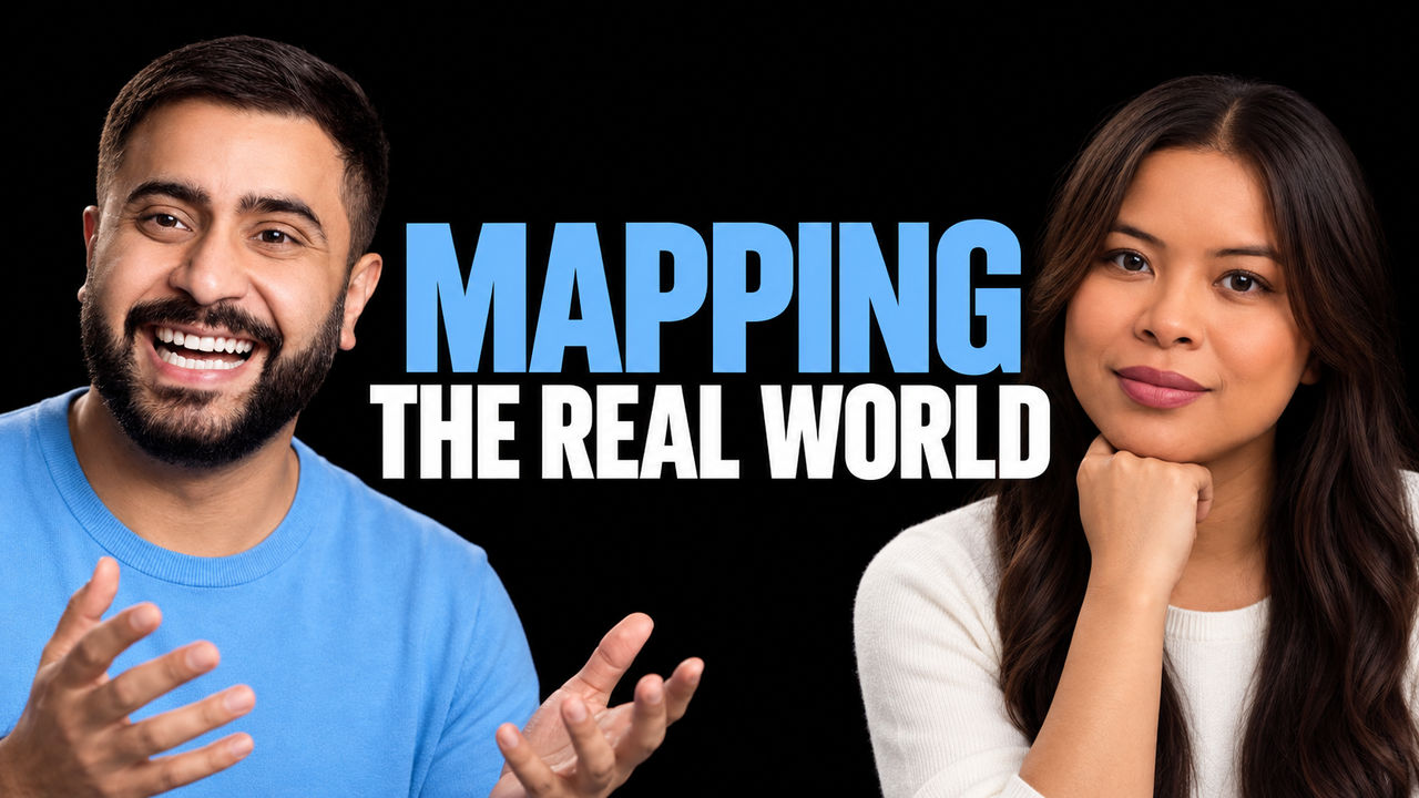 Bilawal Sidhu and Sophia Dew discussing world models, spatial maps and multimodal sensing.