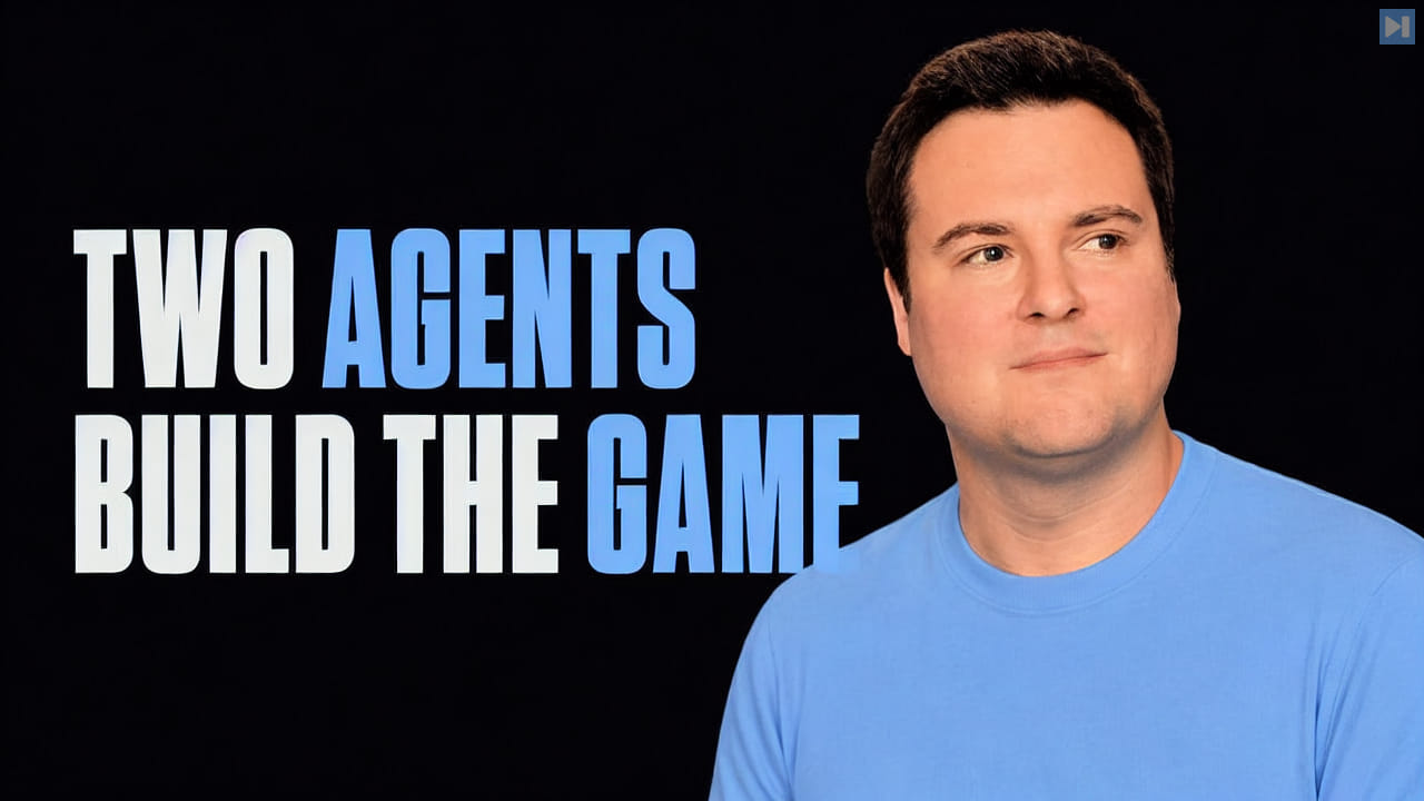 Portrait of Bijan Bowen beside the words Two Agents Build the Game