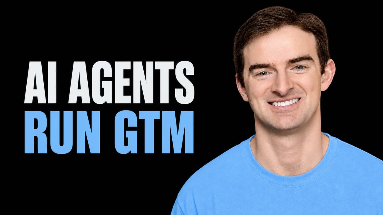 Everett Berry beside the words AI Agents Run GTM