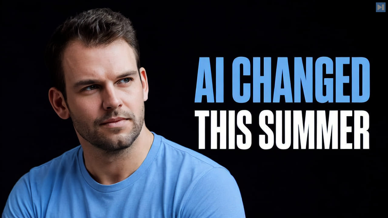Nathaniel Whittemore beside the words AI Changed This Summer