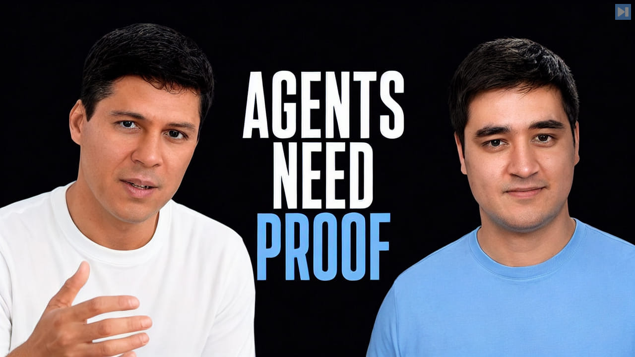Ray Fernando and Alex Lavaee beside the words Agents Need Proof