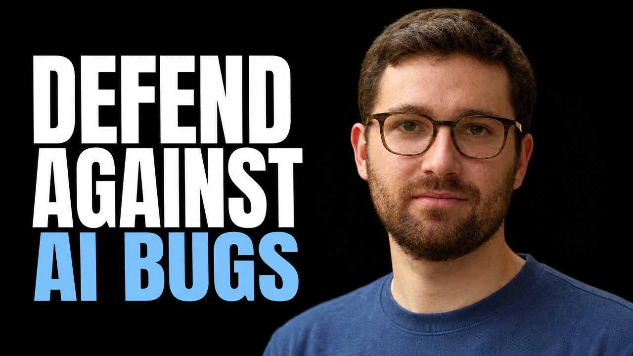 Jack Cable beside the words Defend Against AI Bugs