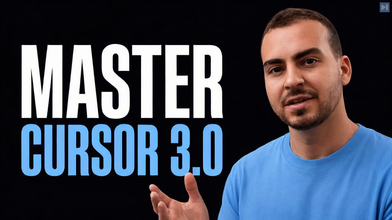 Tim Ruscica beside the words Master Cursor 3.0