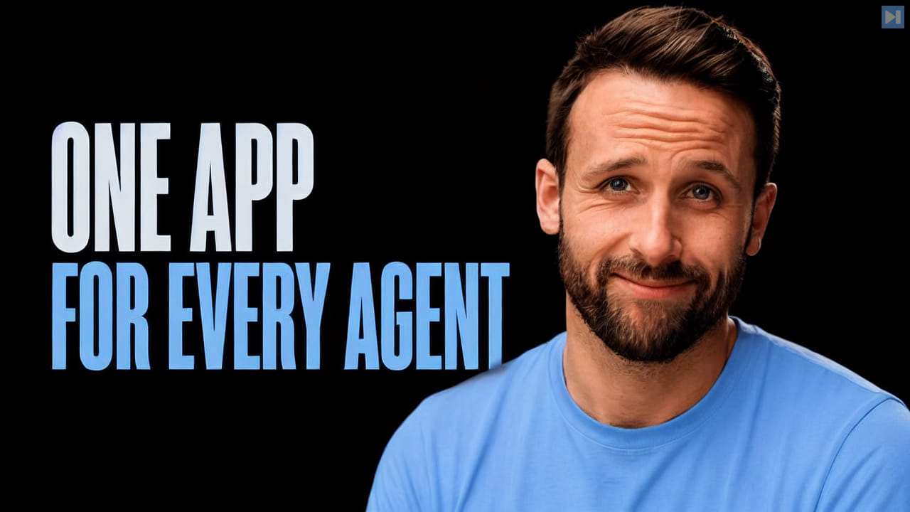 Pat Simmons beside the words One App for Every Agent