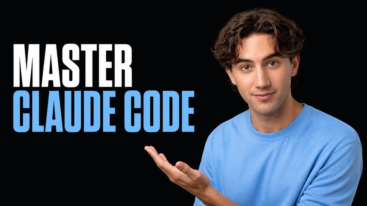 Drake Surach beside the words Master Claude Code