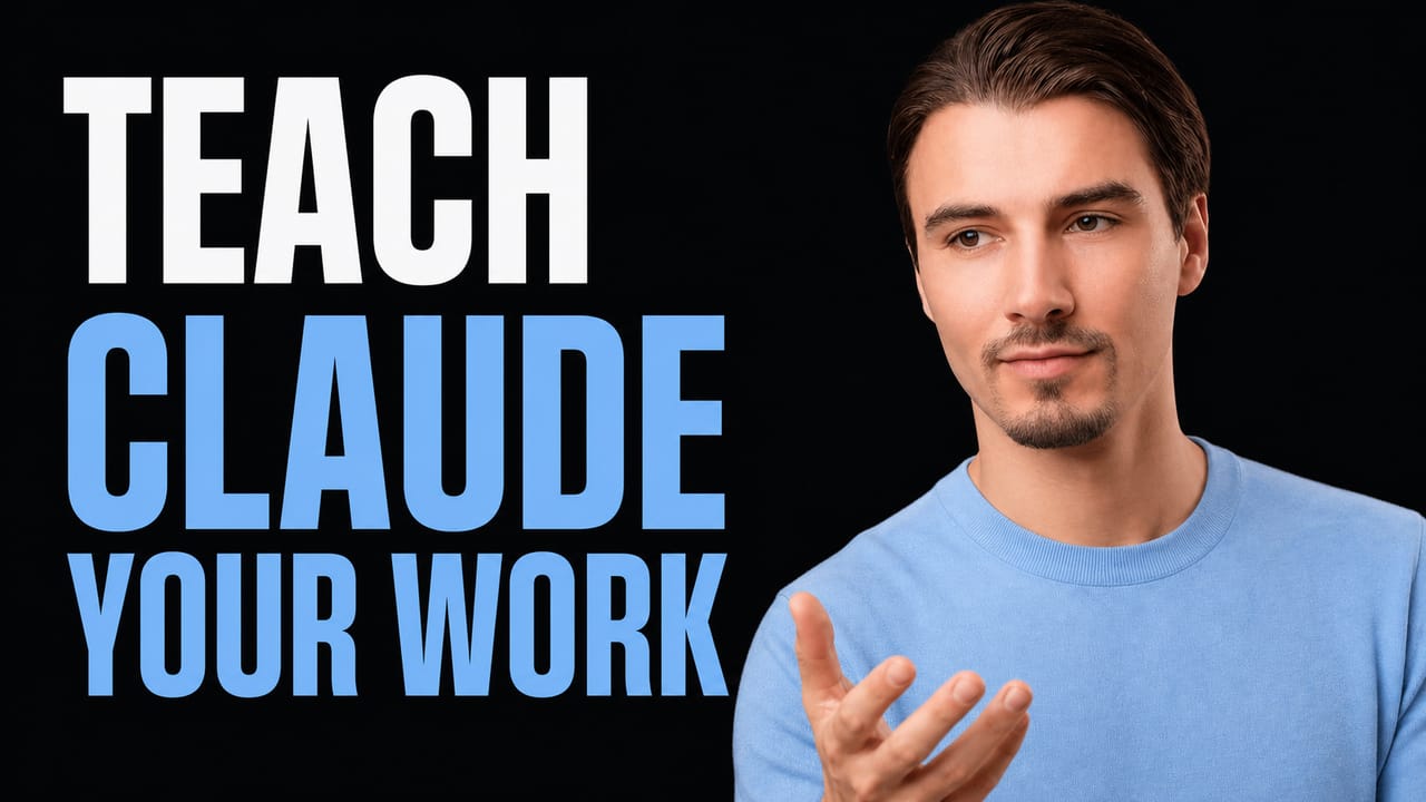 Igor Pogany beside the words Teach Claude Your Work