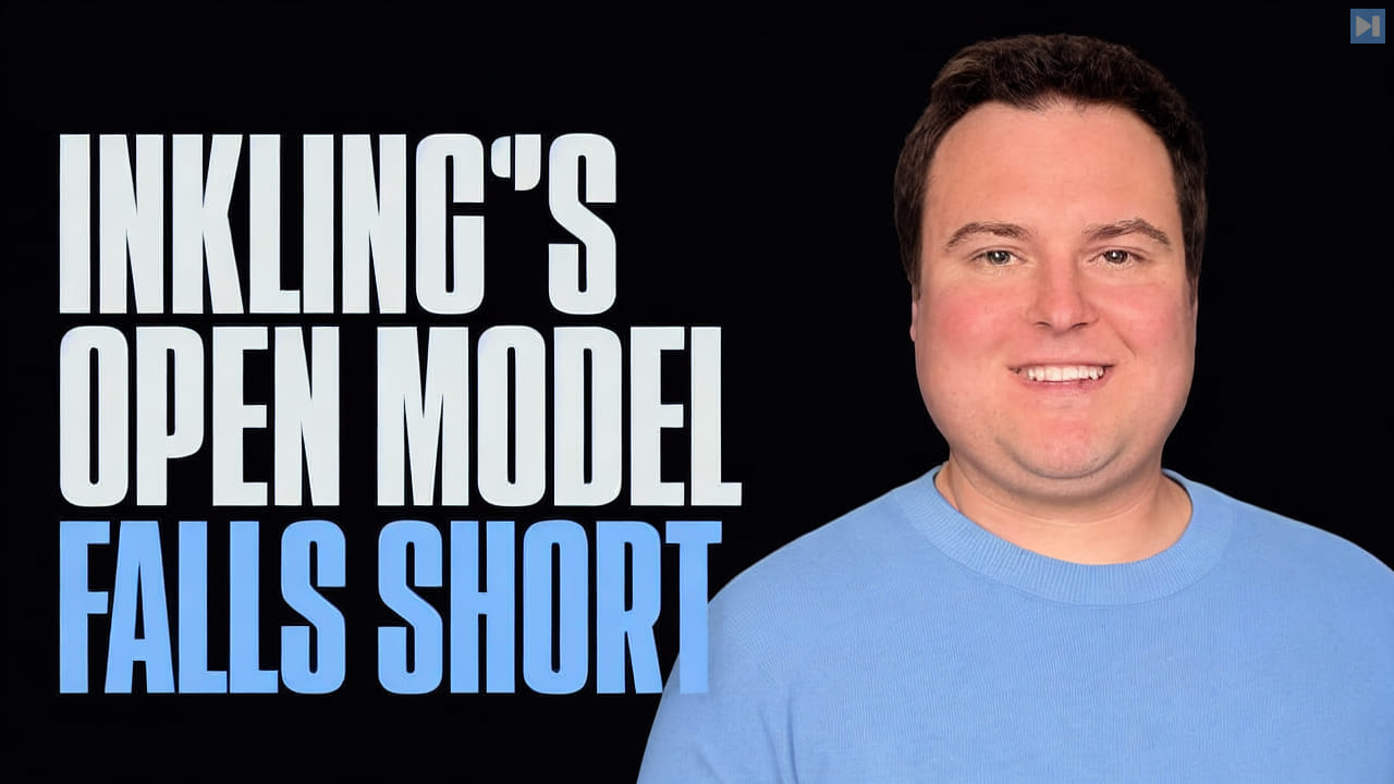 Portrait of Bijan Bowen beside the words Inkling's Open Model Falls Short