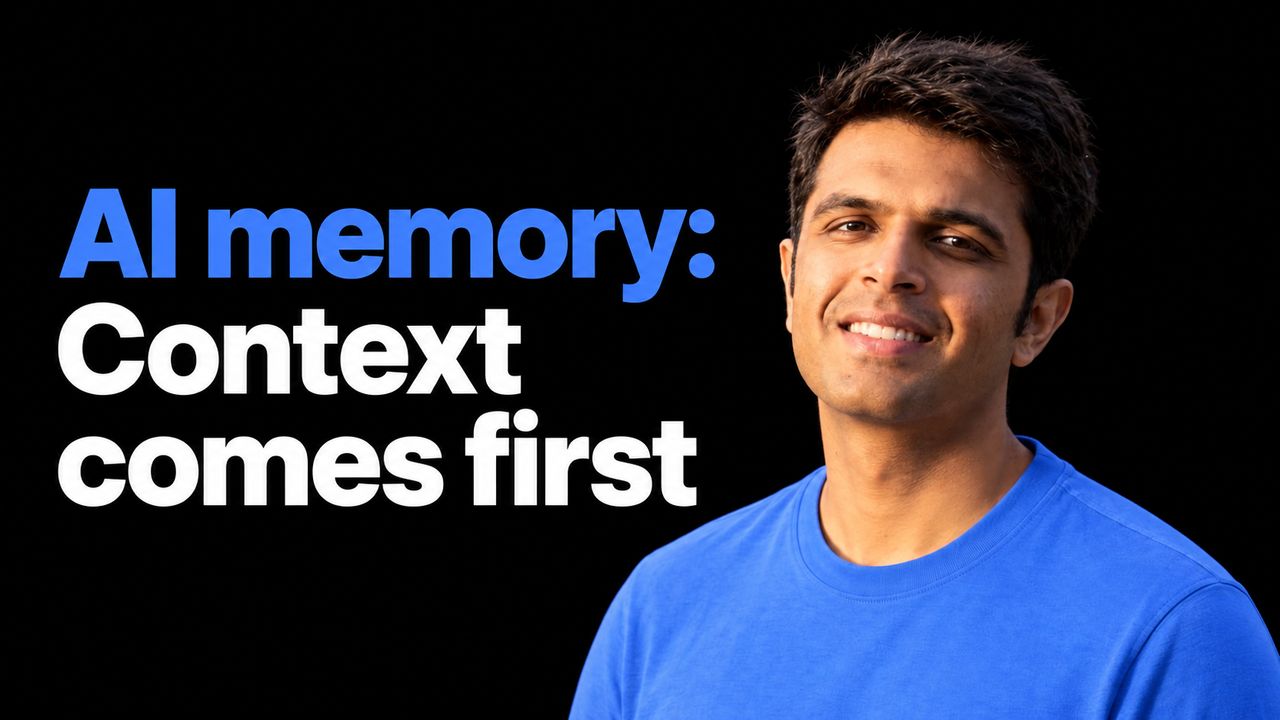 Shlok Khemani explains personal AI memory, user profiles, stale facts and missing context.