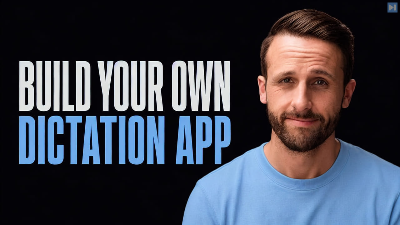 Portrait of Pat Simmons beside the words Build Your Own Dictation App