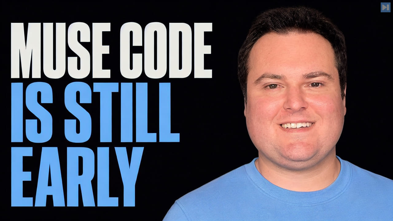 Portrait of Bijan Bowen beside the words Muse Code Is Still Early