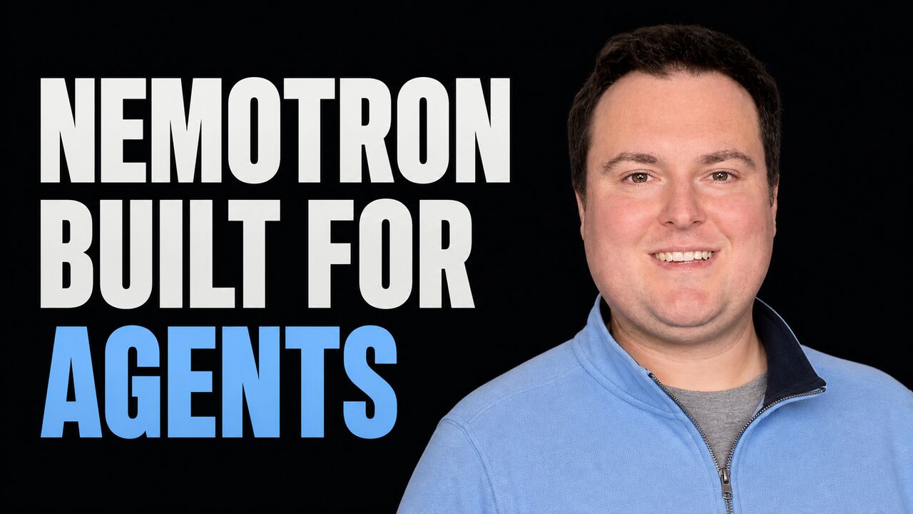 Portrait of Bijan Bowen beside the words Nemotron Built for Agents