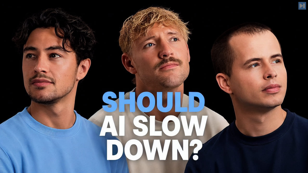 Nick Saraev, Jack Roberts and Jakub Pachocki with AI safety and compute infrastructure themes