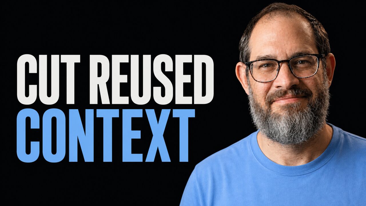 Portrait of Nate B Jones beside the words Cut Reused Context