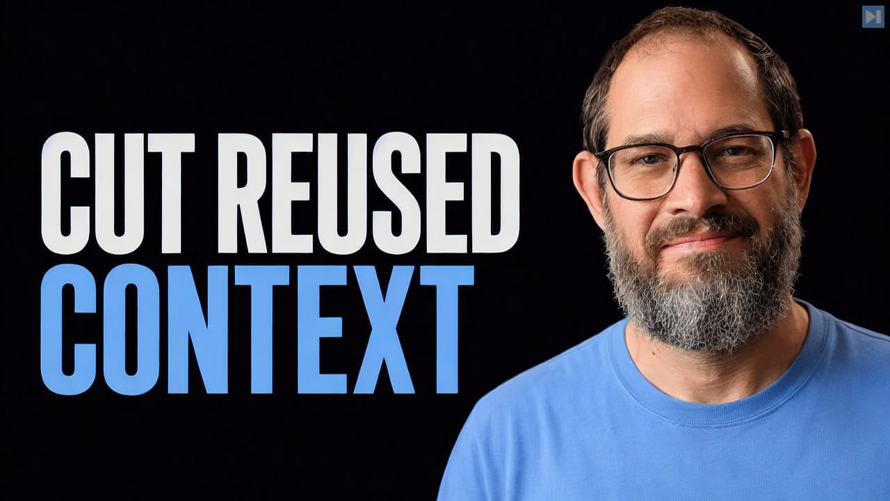 Portrait of Nate B Jones beside the words Cut Reused Context