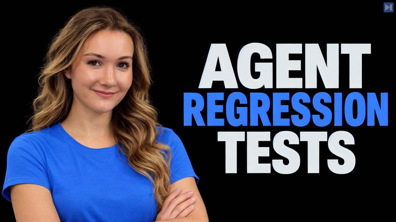Sofia Jakovcevic beside the words agent regression tests.